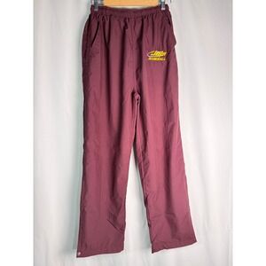 Holloway Baseball Warm Up Pants Maroon Medium‎ Athletic Zippered Bottoms